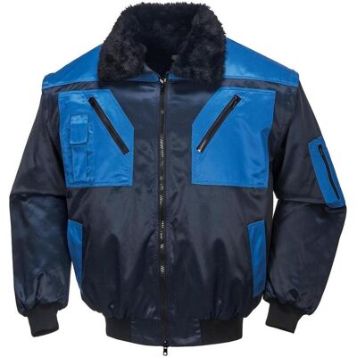 Magni, Arbeitsjacke, FORTIS Pilotenjacke Achim marine/royal, Gr. 2XL (XXL) Magni, Arbeitsjacke, FORTIS Pilotenjacke Achim marine/royal, Gr. 2XL (XXL)