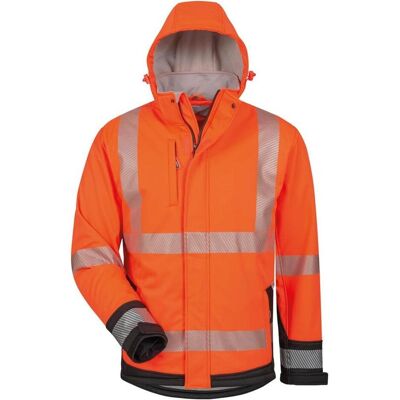 Elysee, Arbeitsjacke, Warnschutz-Softshelljacke Lukas Grösse L orange/schwarz (L) Elysee, Arbeitsjacke, Warnschutz-Softshelljacke Lukas Grösse L orange/schwarz (L)
