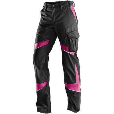 Kübler, Arbeitshose, Activiq Damenhose, schwarz/pink, Gr. 52 (52) Kübler, Arbeitshose, Activiq Damenhose, schwarz/pink, Gr. 52 (52)