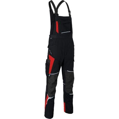 Kübler, Arbeitshose, Latzhose BODYFORCE PSA 2 schwarz/mittelrot Form 3125 Grösse 40 (40) Kübler, Arbeitshose, Latzhose BODYFORCE PSA 2 schwarz/mittelrot Form 3125 Grösse 40 (40)
