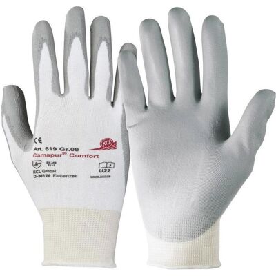 KCL, Schutzhandschuhe, 619-9 Camapur Comfort Polyurethan, Polyamid Arbeitshandschuh Grösse (Handsc (9) KCL, Schutzhandschuhe, 619-9 Camapur Comfort Polyurethan, Polyamid Arbeitshandschuh Grösse (Handsc (9)