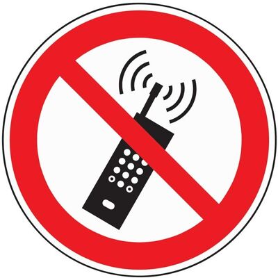 HP Autozubehör, Sicherheitskennzeichnung, Verbotszeichen ASR A1.3/DIN EN ISO 7010 Mobilfunk verboten Folie HP Autozubehör, Sicherheitskennzeichnung, Verbotszeichen ASR A1.3/DIN EN ISO 7010 Mobilfunk verboten Folie