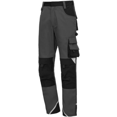 Nitras, Arbeitshose, MOTION TEX PLUS, lange Arbeitshose, grau / schwarz (Farbcode: 1210), 280 g/qm, atmungsaktives (54) Nitras, Arbeitshose, MOTION TEX PLUS, lange Arbeitshose, grau / schwarz (Farbcode: 1210), 280 g/qm, atmungsaktives (54)