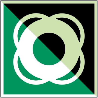 Brady, Sicherheitskennzeichnung, ISO-Sicherheitsschild - Rettungsring Brady, Sicherheitskennzeichnung, ISO-Sicherheitsschild - Rettungsring