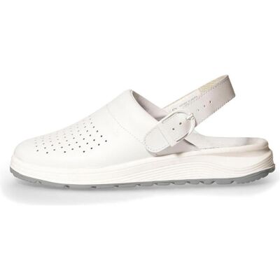Abeba, Sicherheitsschuhe, Active Clog weiss perfor. mit Schnalle Size 45 (OB, 45) Abeba, Sicherheitsschuhe, Active Clog weiss perfor. mit Schnalle Size 45 (OB, 45)