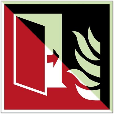 Brady, Sicherheitskennzeichnung, ISO-Sicherheitsschild - Brandschutztür Brady, Sicherheitskennzeichnung, ISO-Sicherheitsschild - Brandschutztür