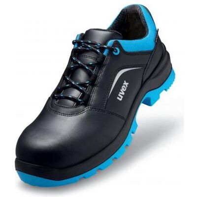 Uvex, Sicherheitsschuhe, Halbschuh 9555 schwarz/blau PUR (S2, 35) Uvex, Sicherheitsschuhe, Halbschuh 9555 schwarz/blau PUR (S2, 35)