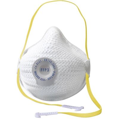 Moldex, Atemschutzmaske, Atemschutzmaske AIR 325501 FFP3 NR D mit Ausatemventil faltbar S / M (FFP3, 10x) Moldex, Atemschutzmaske, Atemschutzmaske AIR 325501 FFP3 NR D mit Ausatemventil faltbar S / M (FFP3, 10x)