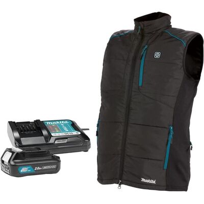 Makita, Arbeitsjacke, CV102DA1LNL1 Heizweste L 12V 2.0 Ah Batterie (1 st), Ladegerät und Jackenadapter, im Karton (L) Makita, Arbeitsjacke, CV102DA1LNL1 Heizweste L 12V 2.0 Ah Batterie (1 st), Ladegerät und Jackenadapter, im Karton (L)