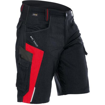 Kübler, Arbeitshose, Shorts BODYFORCE schwarz/mittelrot Form 2425 Grösse 62 (62) Kübler, Arbeitshose, Shorts BODYFORCE schwarz/mittelrot Form 2425 Grösse 62 (62)