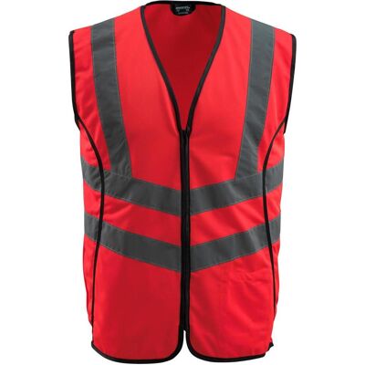 Mascot, Arbeitsjacke, unisex Warnweste Wingate rot Grösse XL (XL) Mascot, Arbeitsjacke, unisex Warnweste Wingate rot Grösse XL (XL)