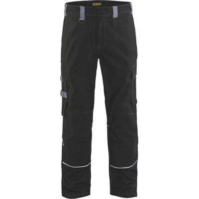 Blakläder, Arbeitshose, Flammschutz-Bundhose, schwarz, Konfektionsgrösse 52 (52) Blakläder, Arbeitshose, Flammschutz-Bundhose, schwarz, Konfektionsgrösse 52 (52)