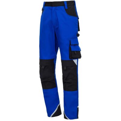 Nitras, Arbeitshose, MOTION TEX PLUS, lange Arbeitshose, königsblau / schwarz (Farbcode: 2010), 280 g/qm, atmungsa (54) Nitras, Arbeitshose, MOTION TEX PLUS, lange Arbeitshose, königsblau / schwarz (Farbcode: 2010), 280 g/qm, atmungsa (54)