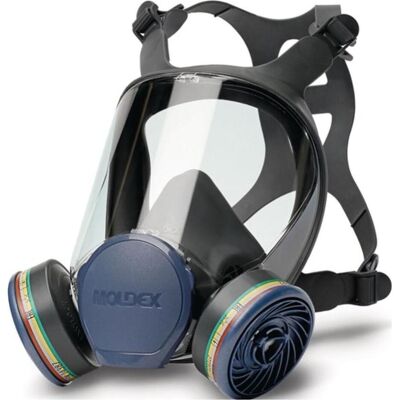 Moldex, Atemschutzmaske, Atemschutz Vollmaske ohne Filter (Schutzklasse II, 1x) Moldex, Atemschutzmaske, Atemschutz Vollmaske ohne Filter (Schutzklasse II, 1x)