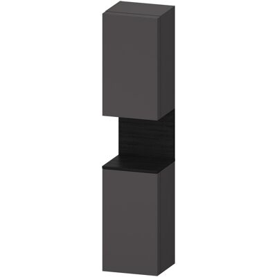 Duravit Badezimmerschrank, Qatego Hochschrank, Türanschlag links, 400x360x1760mm, Nische Eiche Schwarz, QA1346L16 (40 x 36 x 176 cm) Duravit Badezimmerschrank, Qatego Hochschrank, Türanschlag links, 400x360x1760mm, Nische Eiche Schwarz, QA1346L16 (40 x 36 x 176 cm)