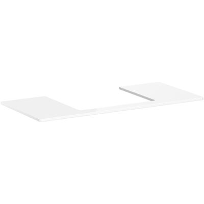Hansgrohe Xelu Q Konsole - Mittiger Ausschnitt - 1180x550mm - Weiß Hochglanz Hansgrohe Xelu Q Konsole - Mittiger Ausschnitt - 1180x550mm - Weiß Hochglanz