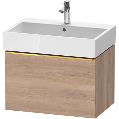 Duravit Waschbeckenunterschrank, D-Neo bâti-support lavabo suspendu, 684x440x442mm, 1 tiroir, avec poignée or poli, DE4272034550000 (68.40 x 44.20 x 44 cm) Duravit Waschbeckenunterschrank, D-Neo bâti-support lavabo suspendu, 684x440x442mm, 1 tiroir, avec poignée or poli, DE4272034550000 (68.40 x 44.20 x 44 cm)
