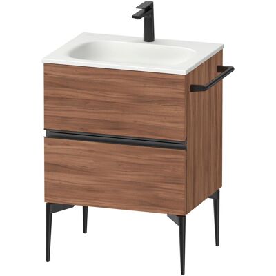 Duravit Waschbeckenunterschrank, Sivida Waschtischunterbau, 2 Schubkästen, Griffleiste Diamantschwarz Matt, 610x477x592mm, z (61 x 47.70 x 59.20 cm) Duravit Waschbeckenunterschrank, Sivida Waschtischunterbau, 2 Schubkästen, Griffleiste Diamantschwarz Matt, 610x477x592mm, z (61 x 47.70 x 59.20 cm)