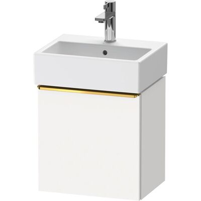 Duravit Waschbeckenunterschrank, D-Neo, sous-lavabo en console suspendu, 434x440x322mm, 1 porte, charnières à droite, avec poignée or (43.40 x 32.20 x 44 cm) Duravit Waschbeckenunterschrank, D-Neo, sous-lavabo en console suspendu, 434x440x322mm, 1 porte, charnières à droite, avec poignée or (43.40 x 32.20 x 44 cm)