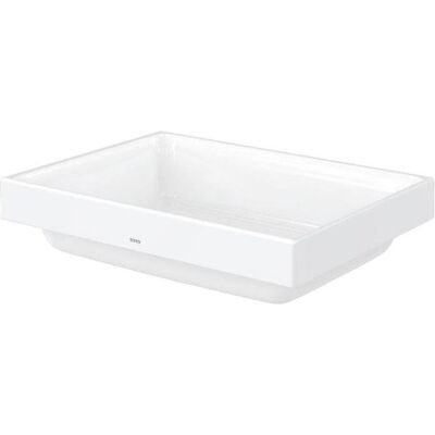 TOTO Weiß Aufsatzwaschtisch - 500x370 mm - Ohne Hahnloch TOTO Weiß Aufsatzwaschtisch - 500x370 mm - Ohne Hahnloch