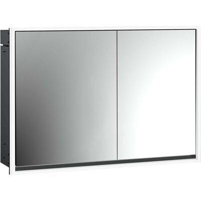 Emco, Spiegelschrank, loft Lichtspiegelschrank, 1000mm, 2 Türen, Unterputzmodell, schwarz/spiegel, 979813317 (104.30 x 17.50 x 73.30 cm) Emco, Spiegelschrank, loft Lichtspiegelschrank, 1000mm, 2 Türen, Unterputzmodell, schwarz/spiegel, 979813317 (104.30 x 17.50 x 73.30 cm)