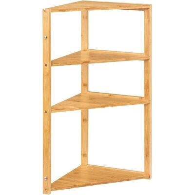 5Five, Badezimmerregal, Eckregal Bambus (36.60 x 33.50 x 80 cm) 5Five, Badezimmerregal, Eckregal Bambus (36.60 x 33.50 x 80 cm)