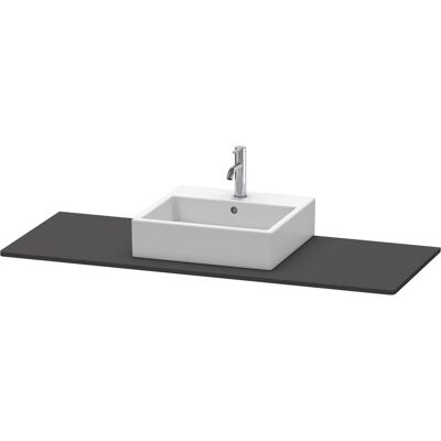 Duravit Waschtischkonsole, Console XSquare, 1 découpe au centre, 1400x16x550mm, XS060GM8080, XS060GM8080 Duravit Waschtischkonsole, Console XSquare, 1 découpe au centre, 1400x16x550mm, XS060GM8080, XS060GM8080
