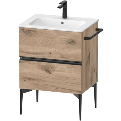 Duravit Waschbeckenunterschrank, Sivida Waschtischunterbau, 2 Schubkästen, Griffleiste Diamantschwarz Matt, 610x477x591mm, z (61 x 47.70 x 59.10 cm) Duravit Waschbeckenunterschrank, Sivida Waschtischunterbau, 2 Schubkästen, Griffleiste Diamantschwarz Matt, 610x477x591mm, z (61 x 47.70 x 59.10 cm)