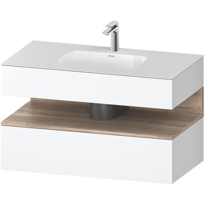 Duravit Badmöbelset, Qatego Einbauwaschtisch mit Konsolenwaschtischunterbau, 1000x550x600mm, Nische Eiche Mamorie Duravit Badmöbelset, Qatego Einbauwaschtisch mit Konsolenwaschtischunterbau, 1000x550x600mm, Nische Eiche Mamorie
