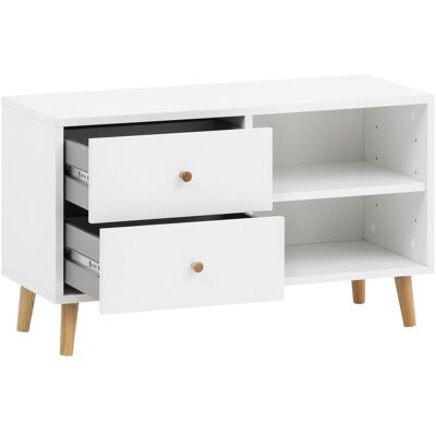 Schildmeyer, Badezimmerschrank, Bjarne Badbank mattweiss (78.90 x 33 x 46.50 cm) Schildmeyer, Badezimmerschrank, Bjarne Badbank mattweiss (78.90 x 33 x 46.50 cm)