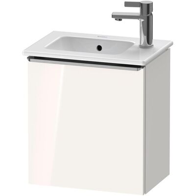Duravit Waschbeckenunterschrank, D-Neo lavabo suspendu, 410x440x274mm, 1 porte, charnières à gauche, avec poignée acier inox brossé (41 x 27.40 x 44 cm) Duravit Waschbeckenunterschrank, D-Neo lavabo suspendu, 410x440x274mm, 1 porte, charnières à gauche, avec poignée acier inox brossé (41 x 27.40 x 44 cm)