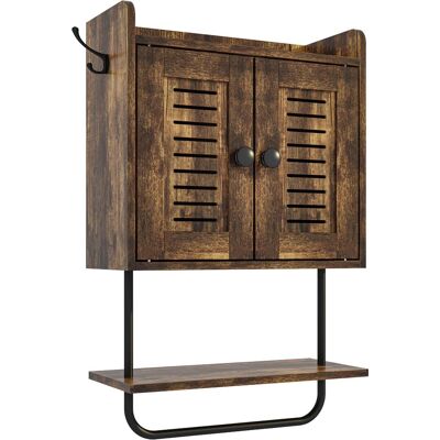Relaxdays, Badezimmerschrank, Hängeschrank (40 x 17.50 x 61 cm) Relaxdays, Badezimmerschrank, Hängeschrank (40 x 17.50 x 61 cm)