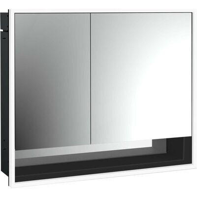Emco, Spiegelschrank, loft Lichtspiegelschrank mit Unterfach, 800mm, 2 Türen, Unterputzmodell, schwarz/spiegel, 979813509 (84.30 x 17.50 x 73.30 cm) Emco, Spiegelschrank, loft Lichtspiegelschrank mit Unterfach, 800mm, 2 Türen, Unterputzmodell, schwarz/spiegel, 979813509 (84.30 x 17.50 x 73.30 cm)