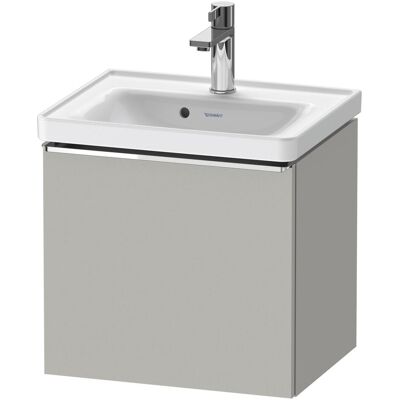 Duravit D-Neo Betongrau Matt 1 Auszug Chrom - Waschtischunterbau Duravit D-Neo Betongrau Matt 1 Auszug Chrom - Waschtischunterbau