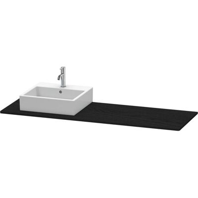 Duravit Waschtischkonsole, Console XSquare, 1 découpe à gauche, 1600x16x550mm, XS060HL1616, XS060HL1616 Duravit Waschtischkonsole, Console XSquare, 1 découpe à gauche, 1600x16x550mm, XS060HL1616, XS060HL1616