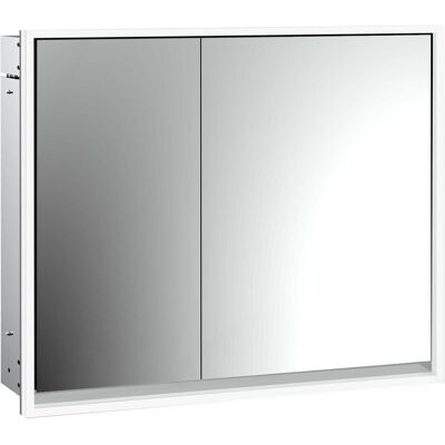 Emco, Spiegelschrank, loft Lichtspiegelschrank, 800mm, 2 Türen, Unterputzmodell, aluminium/weiss, 979806109 (84.30 x 17.50 x 73.30 cm) Emco, Spiegelschrank, loft Lichtspiegelschrank, 800mm, 2 Türen, Unterputzmodell, aluminium/weiss, 979806109 (84.30 x 17.50 x 73.30 cm)