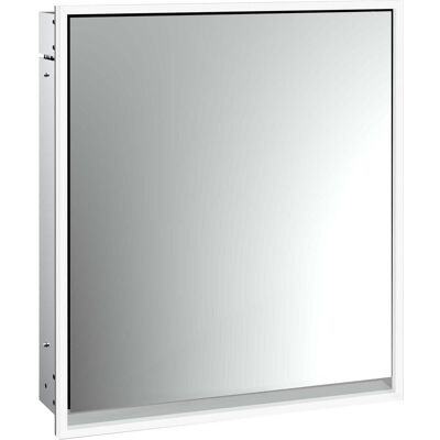 Emco, Spiegelschrank, loft Lichtspiegelschrank, 600 mm, Unterputzmodell, aluminium/weiss, 979806101 (64.30 x 17.50 x 73.30 cm) Emco, Spiegelschrank, loft Lichtspiegelschrank, 600 mm, Unterputzmodell, aluminium/weiss, 979806101 (64.30 x 17.50 x 73.30 cm)