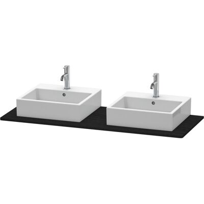 Duravit Waschtischkonsole, Console XSquare, 2 découpes, 1400x16x550mm, XS063GB1616, XS063GB1616 Duravit Waschtischkonsole, Console XSquare, 2 découpes, 1400x16x550mm, XS063GB1616, XS063GB1616