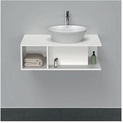 Duravit D-Neo Waschtisch wandhängend, 80cm, Offenes Fach - Waschtischunterschrank Duravit D-Neo Waschtisch wandhängend, 80cm, Offenes Fach - Waschtischunterschrank