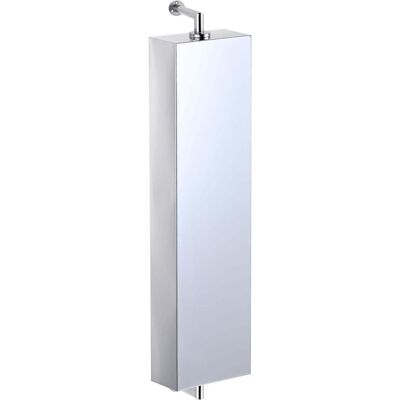Relaxdays, Spiegelschrank, Spiegelschrank (25 x 12 x 136 cm) Relaxdays, Spiegelschrank, Spiegelschrank (25 x 12 x 136 cm)