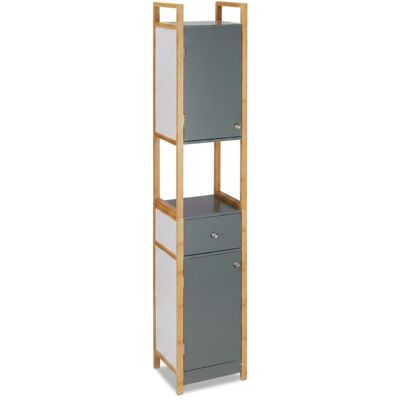 Relaxdays, Badezimmerschrank, Hochschrank (31.50 x 29 x 165 cm) Relaxdays, Badezimmerschrank, Hochschrank (31.50 x 29 x 165 cm)