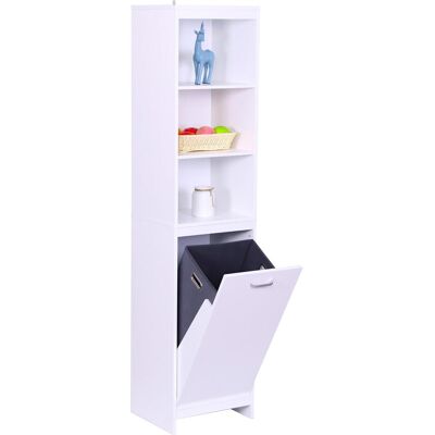 Relaxdays, Badezimmerschrank, Wäscheschrank (40 x 35 x 172 cm) Relaxdays, Badezimmerschrank, Wäscheschrank (40 x 35 x 172 cm)