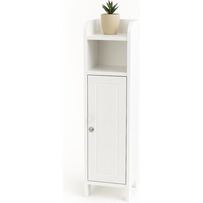 Relaxdays, Badezimmerschrank, Badezimmerschrank (20 x 18 x 80 cm) Relaxdays, Badezimmerschrank, Badezimmerschrank (20 x 18 x 80 cm)
