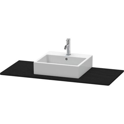 Duravit XSquare Konsole Eiche Schwarz Matt 1200x550x16 mm - XS060F01616 Duravit XSquare Konsole Eiche Schwarz Matt 1200x550x16 mm - XS060F01616