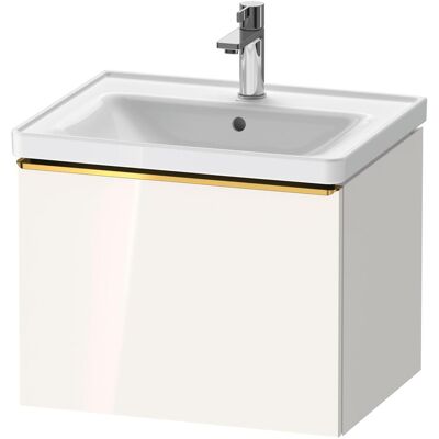 Duravit Waschbeckenunterschrank, D-Neo bâti-support lavabo suspendu, 584x440x452mm, 1 tiroir, avec poignée or poli, DE4249034220000 (58.40 x 45.20 x 44 cm) Duravit Waschbeckenunterschrank, D-Neo bâti-support lavabo suspendu, 584x440x452mm, 1 tiroir, avec poignée or poli, DE4249034220000 (58.40 x 45.20 x 44 cm)