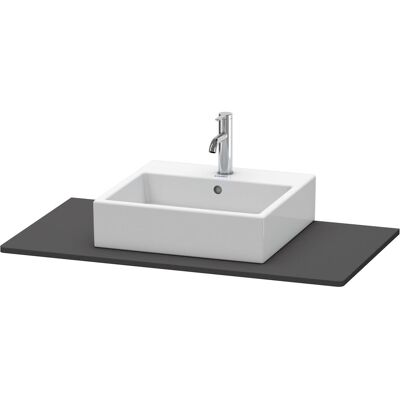 Duravit Waschtischkonsole, Console XSquare, 1 découpe, 1000x16x550mm, XS060E08080, XS060E08080 Duravit Waschtischkonsole, Console XSquare, 1 découpe, 1000x16x550mm, XS060E08080, XS060E08080