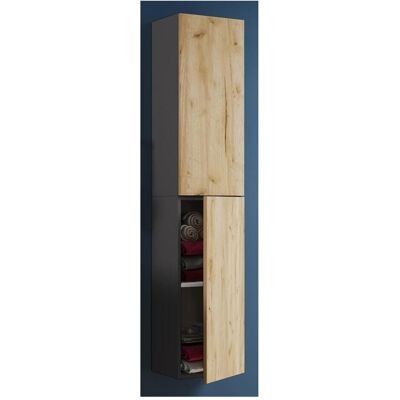 VCM Lendas Badschrank - Feuchtigkeitsresistives Holz VCM Lendas Badschrank - Feuchtigkeitsresistives Holz
