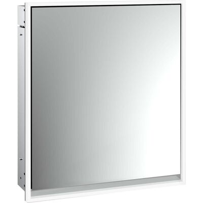 Emco, Spiegelschrank, loft Lichtspiegelschrank, 600 mm, Unterputzmodell, aluminium/weiss, 979806103 (64.30 x 17.50 x 73.30 cm) Emco, Spiegelschrank, loft Lichtspiegelschrank, 600 mm, Unterputzmodell, aluminium/weiss, 979806103 (64.30 x 17.50 x 73.30 cm)