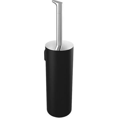 Pressalit Rohrverbindungstechnik, toiletbørste Style krom/sort Pressalit Rohrverbindungstechnik, toiletbørste Style krom/sort