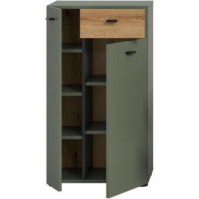 Xonox Home, Badezimmerschrank, Aqua (51 x 30 x 91 cm) Xonox Home, Badezimmerschrank, Aqua (51 x 30 x 91 cm)